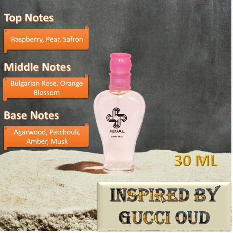 Inspired BY GUCCI OUD non refillable perfume bottle