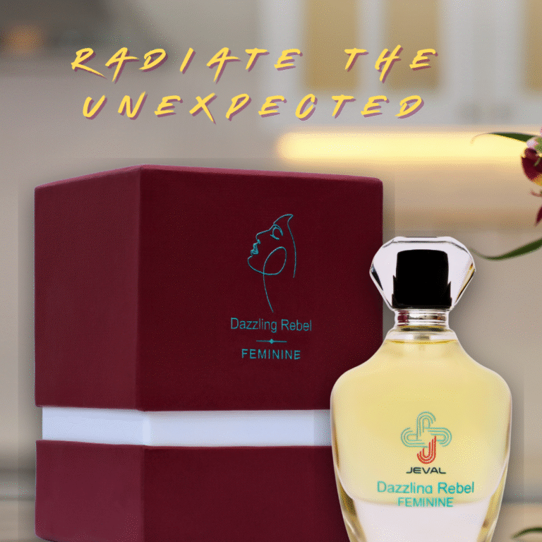 Feminine EDP | Dazzling Rebel | Cypress,Rose,Cedar,WhiteMusk
